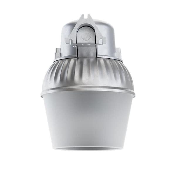Lithonia Lighting Gray Halogen or Compact Fluorescent Area Light Lithonia Lighting Gray Halogen or Compact Fluorescent Area Light