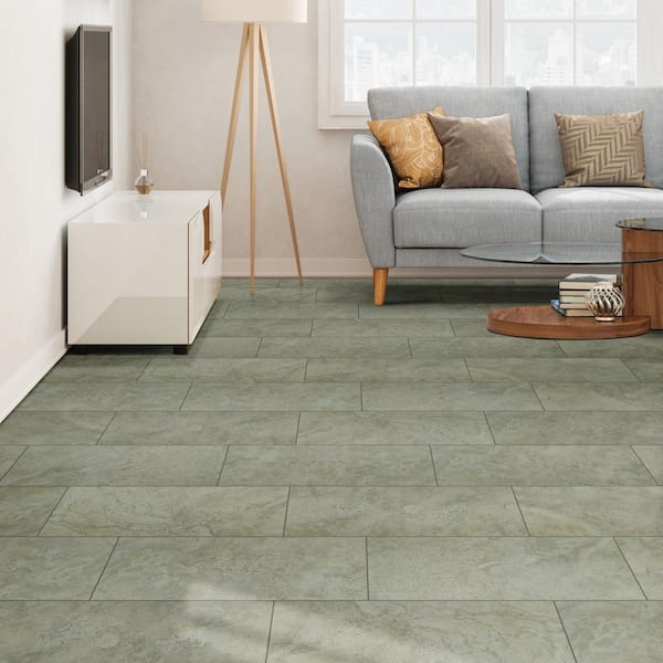 Toscana Beige 12 in. x 24 in. Matte Porcelain Travertine Look Floor and Wall Tile (18 sq. ft./Case)