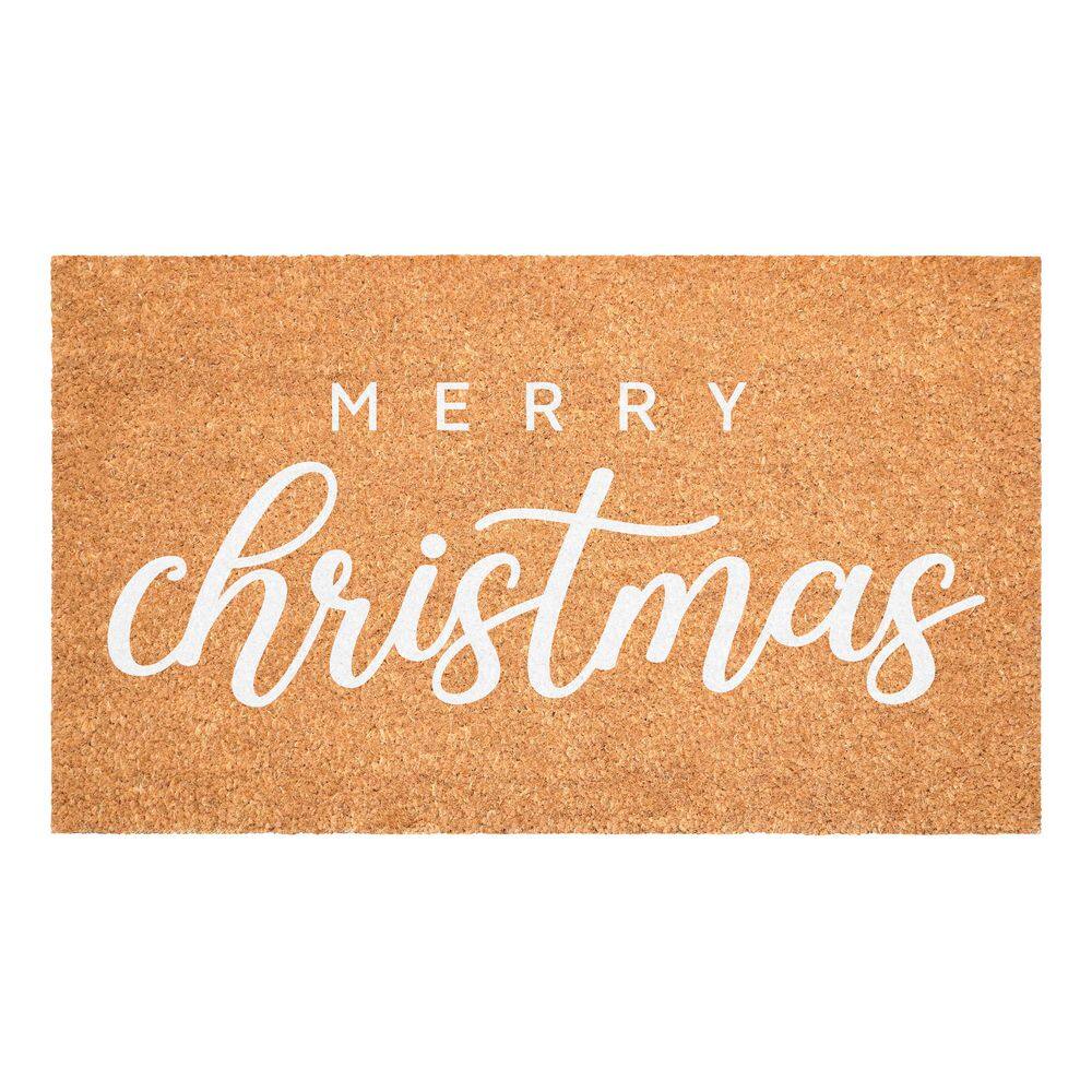 "White Classic Christmas Doormat 24"" x 36""" price history on PriceWatchPro