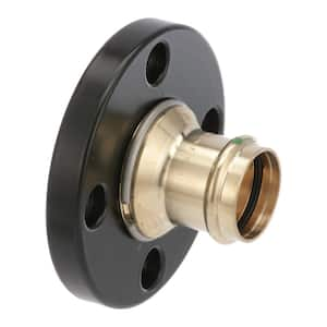 ProPress 1-1/4 in. Press Zero-Lead Bronze Two Piece Adapter Flange