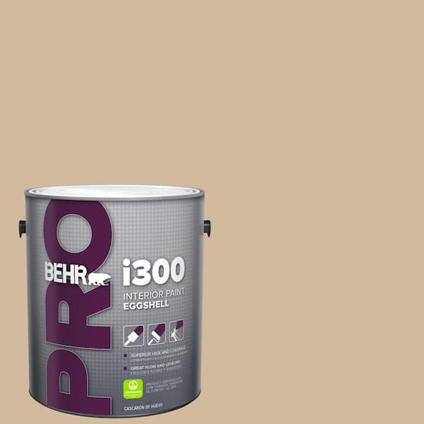 BEHR PRO 1 gal. #S280-3 Practical Tan Eggshell Interior Paint