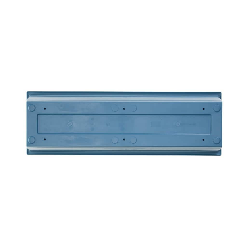 Ocean Blue 24" Recycled Plastic Self-Watering Window Box