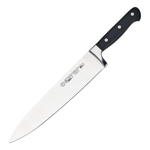 Winco 10 in. Steel Full Tang Chef's Knives
