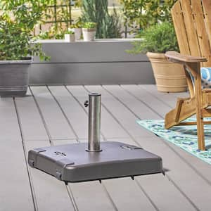 119 lbs. Patio Umbrella Base in Black