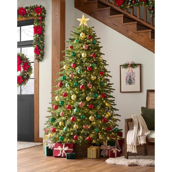 7.5 ft. Montrose Douglas Fir LED Pre-Lit Artificial Christmas Tree T20