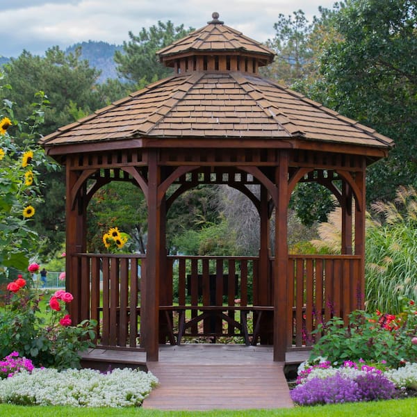 Outdoor Living Today 10 ft. Bayside Octagon Panelized Gazebo