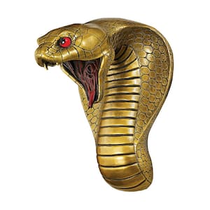 16 in. x 11 in. Egyptian Cobra Goddess Wall Sculpture