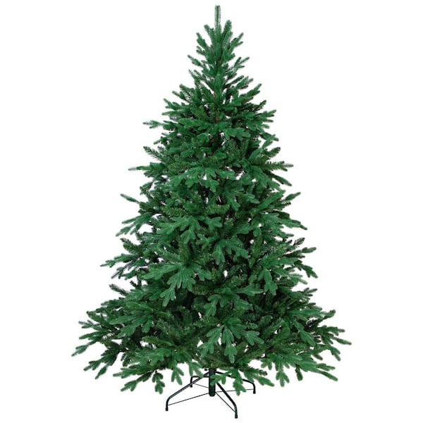 Real Touch️ Full Alamosa Fir Artificial Christmas Tree-7'-Unlit