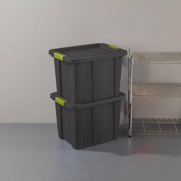 Sterilite Tuff1 Latching 18 Plastic Storage Tote Container