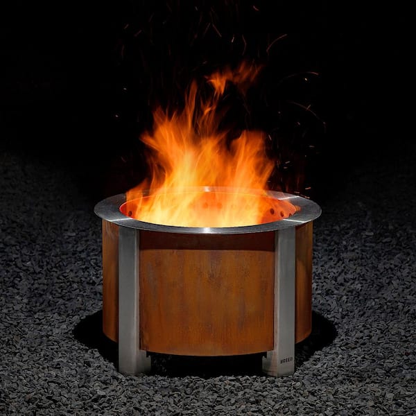 Breeo X Series 19 Smokeless Fire Pit In, How Do You Make A Fire Pit Smokeless
