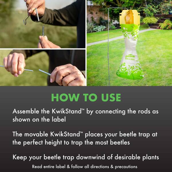 Spectracide Bag-A-Bug Kwik Stand for Japanese Beetle Trap HG-56904