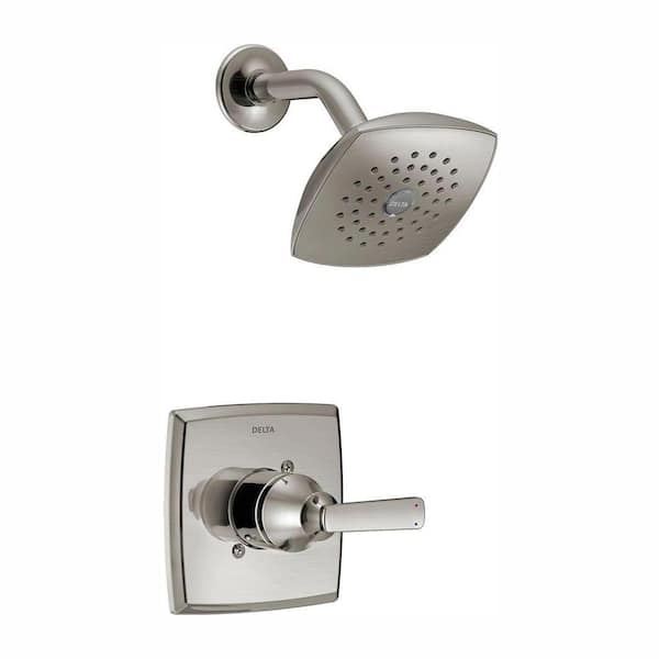 Ashlyn 1-Handle Pressure Balance Shower Faucet Trim Kit in Stainless (Valve Not Included)