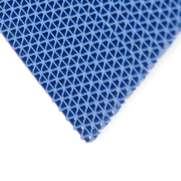 S-Grip Blue 3/16 in. x 4 ft. x 10 ft. PVC Drainage Mat