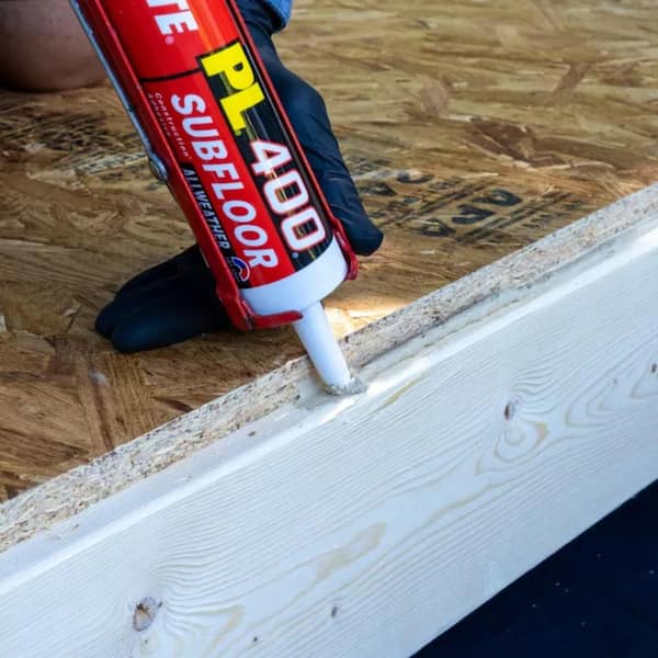 PL 400 Subfloor 10 oz. All Weather Latex Construction Adhesive Tan Cartridge (each)