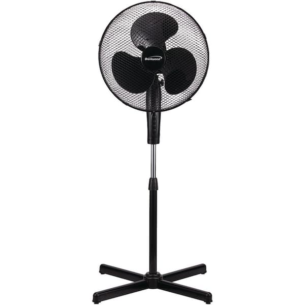 Brentwood 16 in. Oscillating Pedestal Fan