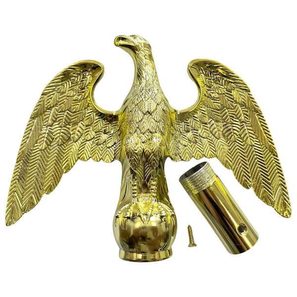 Eagle Series 1 in. 2-Position Zinc Flag Pole Topper (1-Pack)