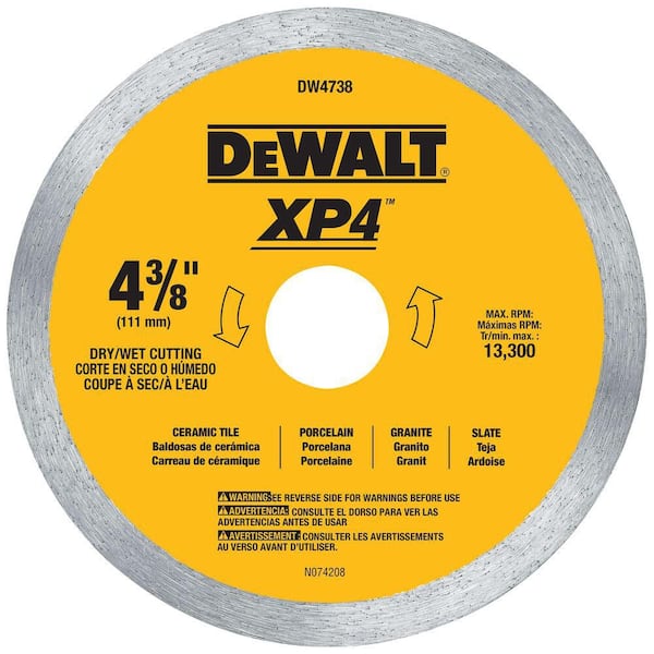 4-3/8 in. x .060 in. Porclean Tile Blade Wet/Dry