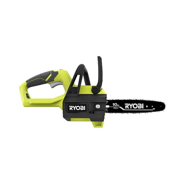 RYOBI 40V 10 in. Battery Powered Chainsaw (Tool Only) RY40507BTL 