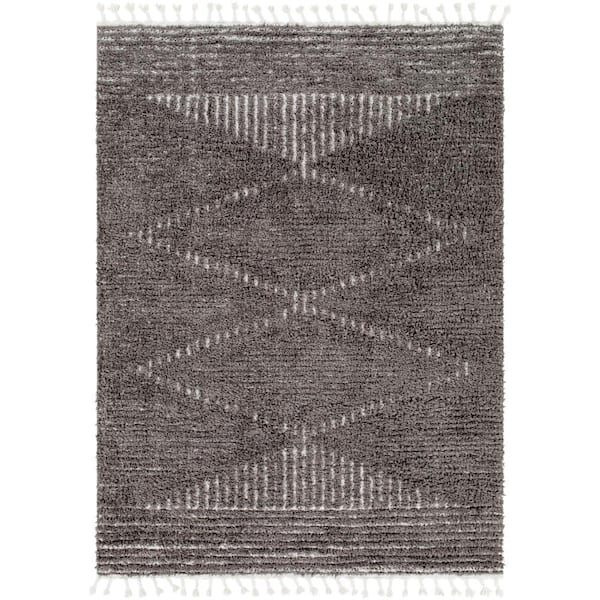 Artistic Weavers Rouen Charcoal 5 ft. x 7 ft. Indoor Area Rug