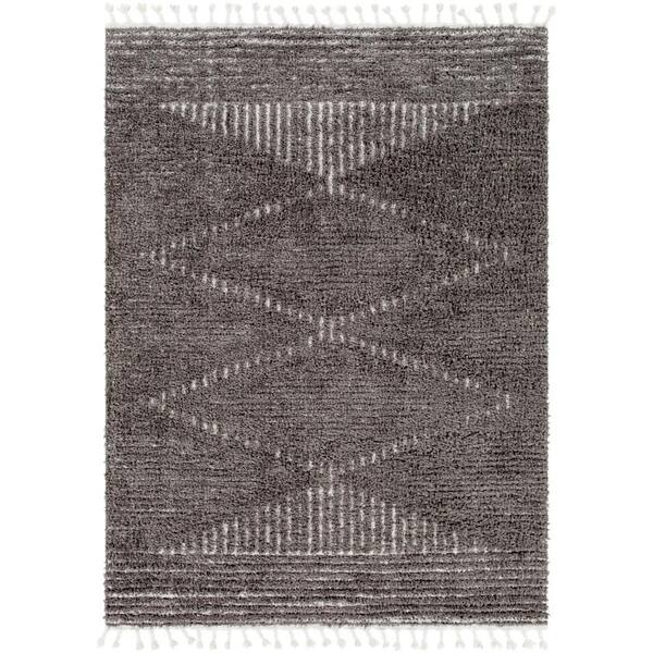 Artistic Weavers Rouen Charcoal 8 ft. x 10 ft. Indoor Area Rug