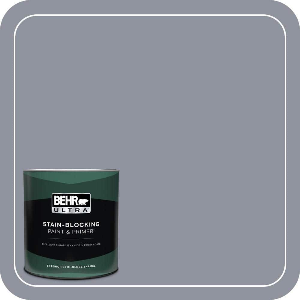 1 qt. #HDC-AC-26A Lilac Fields Semi-Gloss Enamel Exterior Paint & Primer price history on PriceWatchPro