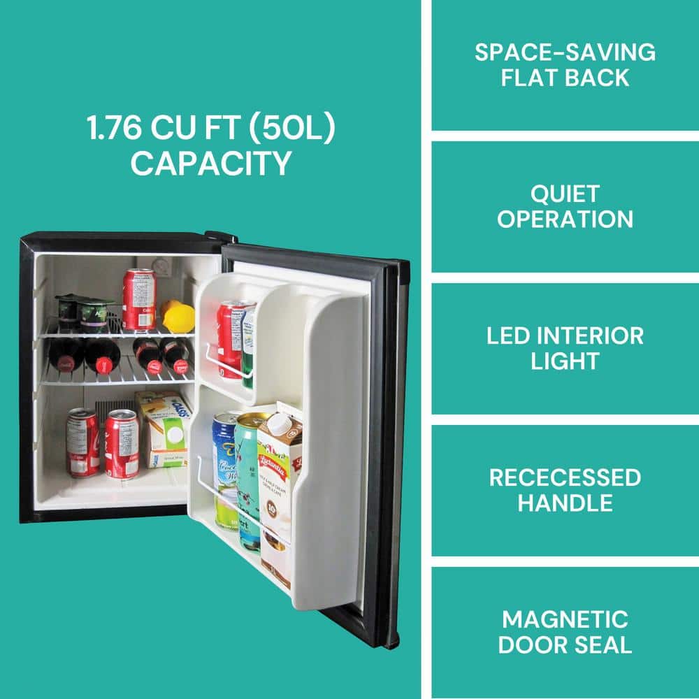 Compact Stainless Steel Smart RV Mini Fridge