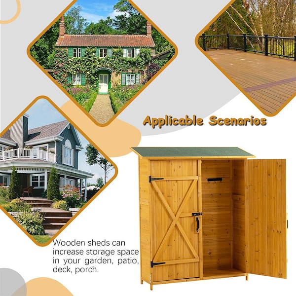 Outdoor tool storage sheds at Brookstone  Garden tool shed, Garden storage  shed, Outdoor storage sheds