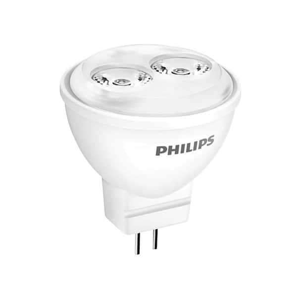 Philips 20-Watt Equivalent MR11 LED Flood (3,000K) 458539 - Home Depot