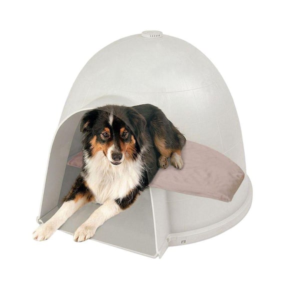 K&H Pet Products 14.5 in. x 24 in. 40-Watt Medium Lectro-Soft Igloo Style Heated Bed