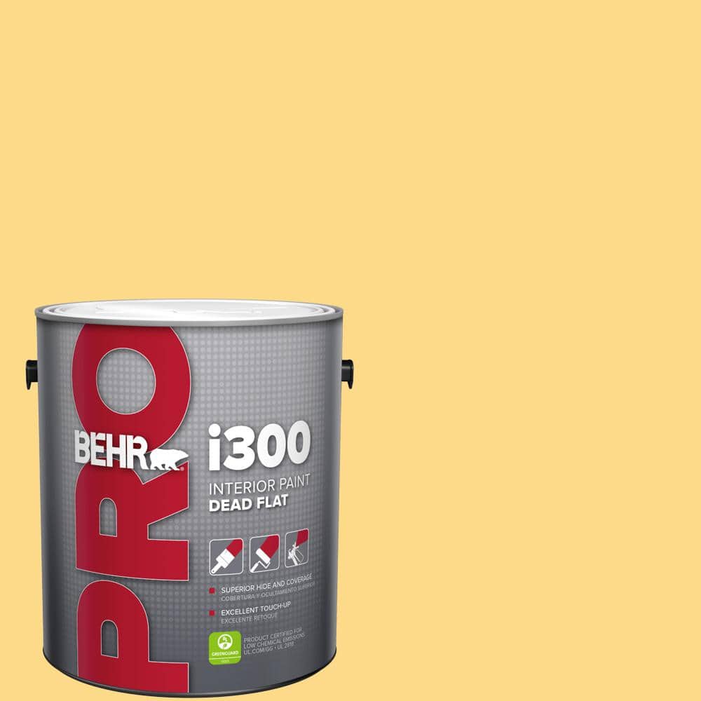 1 gal. #P280-4 Surfboard Yellow Dead Flat Interior Paint price history on PriceWatchPro