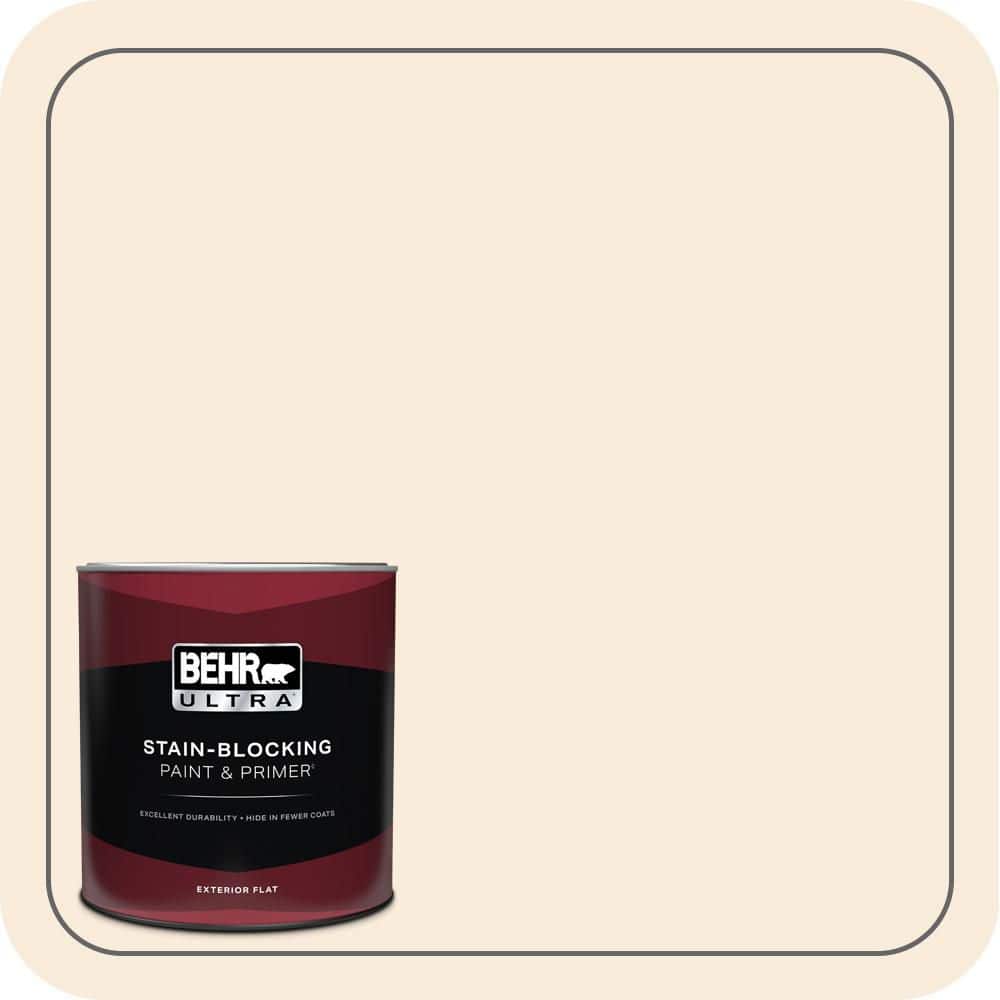 1 qt. #PPH-12 Ivory Flat Exterior Paint & Primer price history on PriceWatchPro