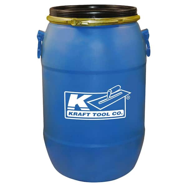 Kraft Tool Co. 15 Gal. Mixing Barrel with Lid