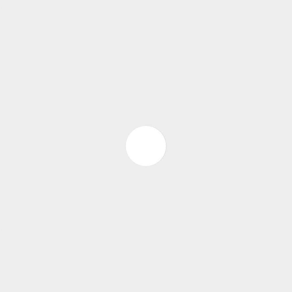 22-Inch White PVC Contemporary Ceiling Medallion