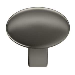 Riva 1-1/4 in. (32 mm) Dia Polished Nickel Round Cabinet Knob
