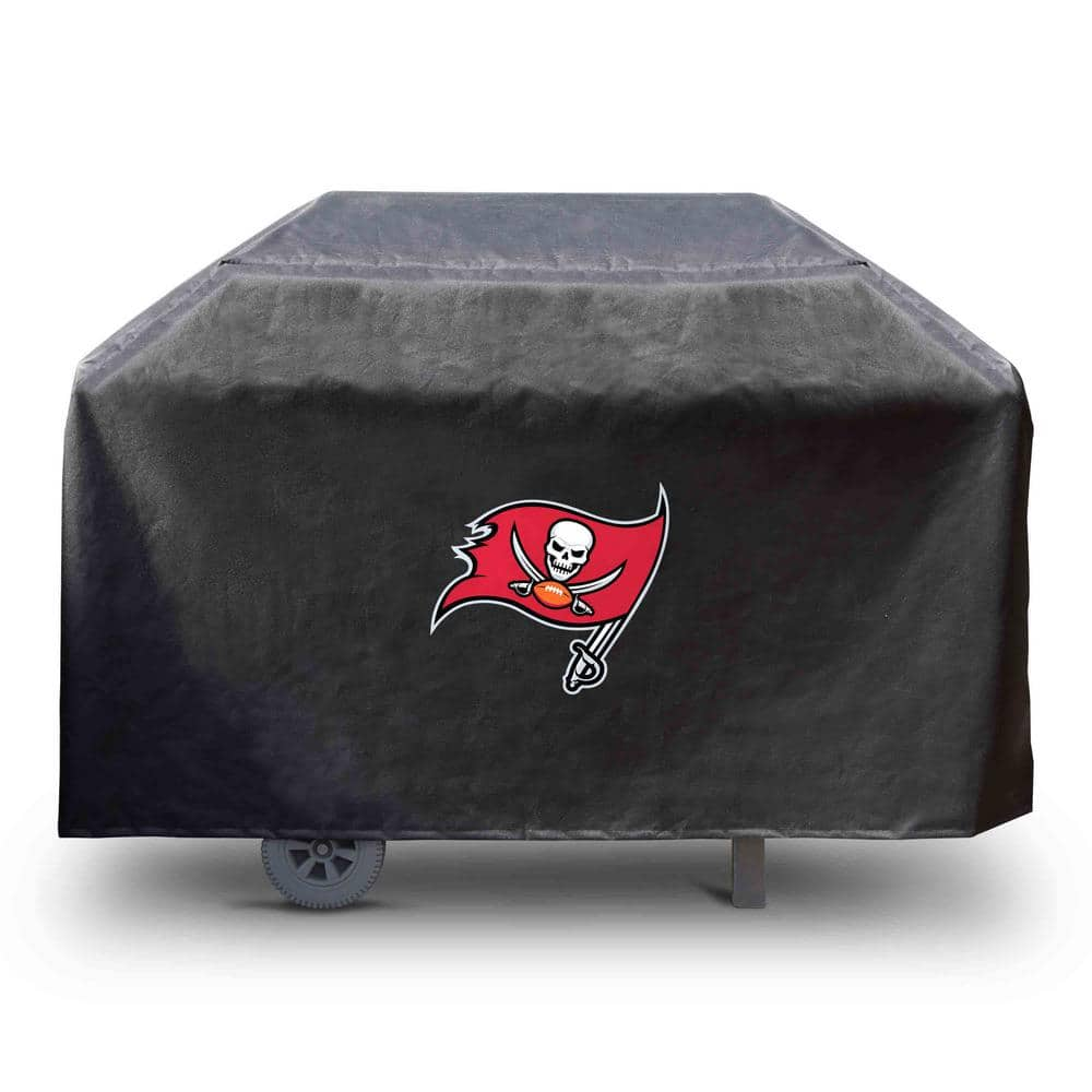 FANMATS NFL-Tampa Bay Buccaneers Rectangular Black Grill Cover - 68 in. x 21 in. x 35 in.