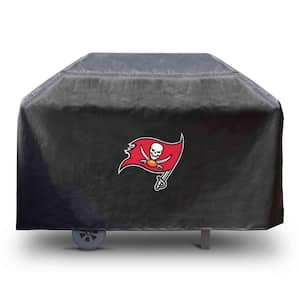 NFL-Tampa Bay Buccaneers Rectangular Black Grill Cover - 68 in. x 21 in. x 35 in.