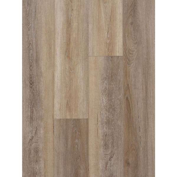 Unbranded Tahi Beech 20 MIL 5.5 mm Thick 9 in. L x 72 in. W Waterproof Click Lock Vinyl Plank Flooring (36.64 sq.ft/case)