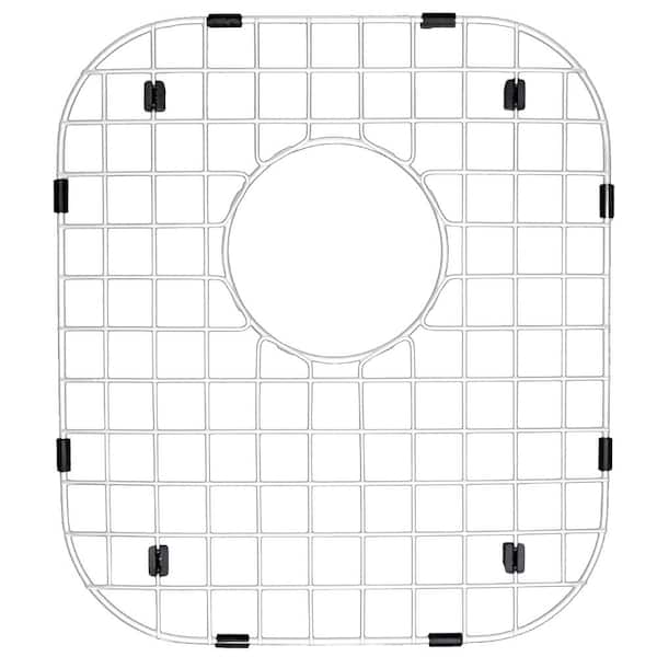 Karran 11-1/4 in. x 13-1/2 in. Stainless Steel Bottom Grid fits on sink PT35
