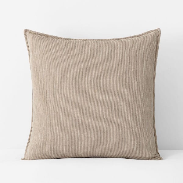 Company Cotton Mini Waffle Wheat Euro Sham