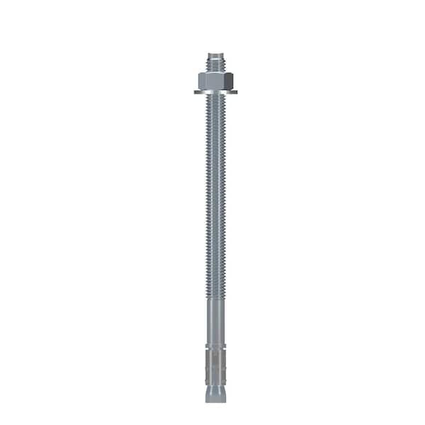 3/4"-10 X 8-1/2" Concrete Wedge Anchor With Washer & Hex Nut Zinc Plated 20 