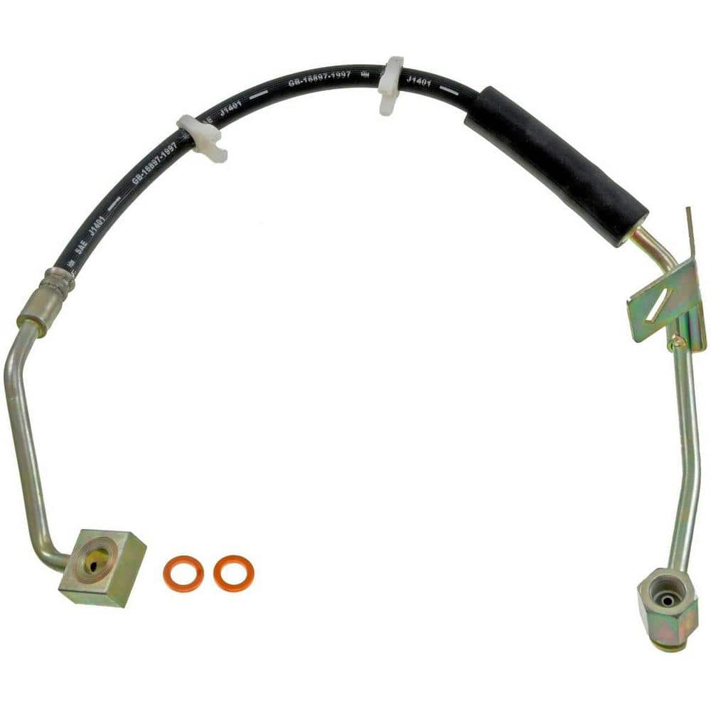 Dorman H620182 Front Driver Side Brake Hydraulic Hose for Specific Dodge Models Fits select: 2003-2005 DODGE RAM 1500
