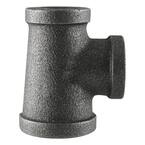 3/4 in. x 1/2 in. x 1/2 in. Black Malleable Iron FPT x FPT x FPT Reducing Tee