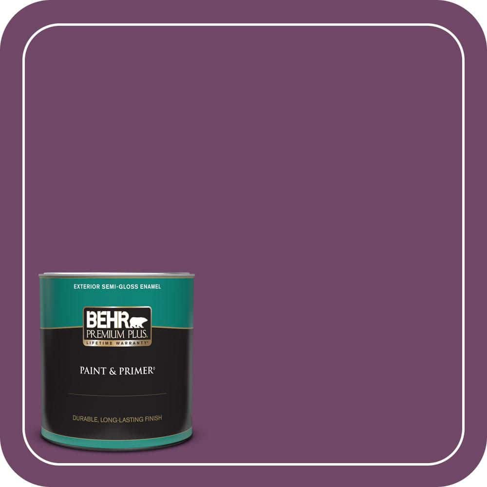 1 qt. #S-G-680 Raspberry Mousse Semi-Gloss Enamel Exterior Paint & Primer price history on PriceWatchPro