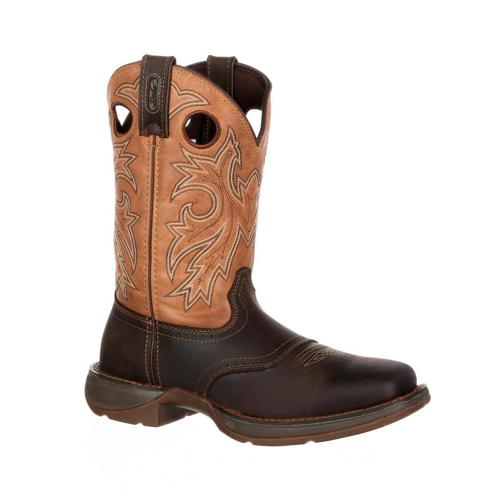 DURANGO Men's Rebel Work Non Waterproof 11 inch Wellington Work Boots ...