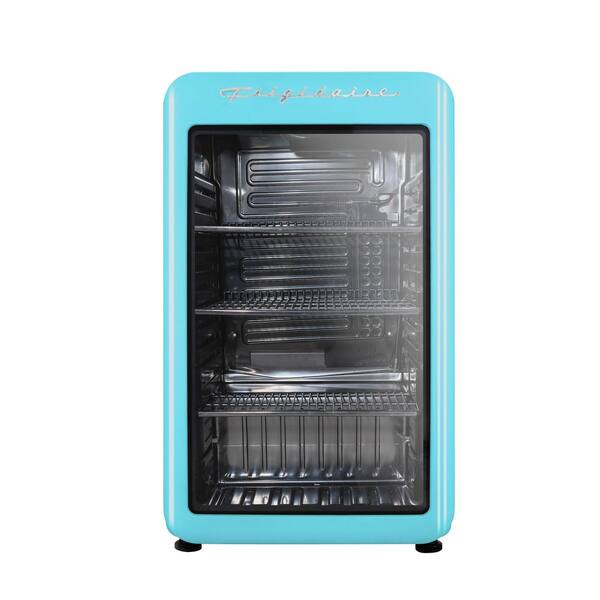 Frigidaire 3.3 cu. ft. Retro Mini Refrigerator in Blue with Glass Door