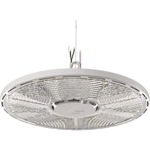 Contractor Select CPRB 400-Watt Equivalent Integrated LED White High Bay Light Fixture, Switchable CCT