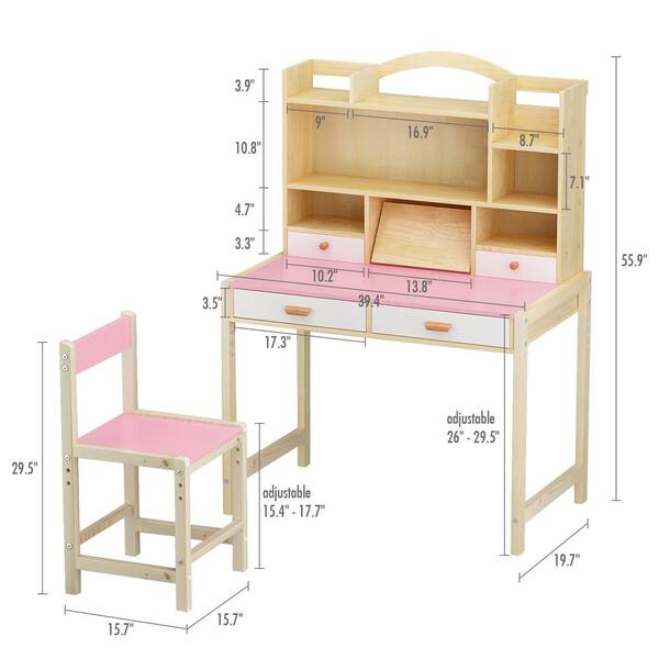 reading table and chair set