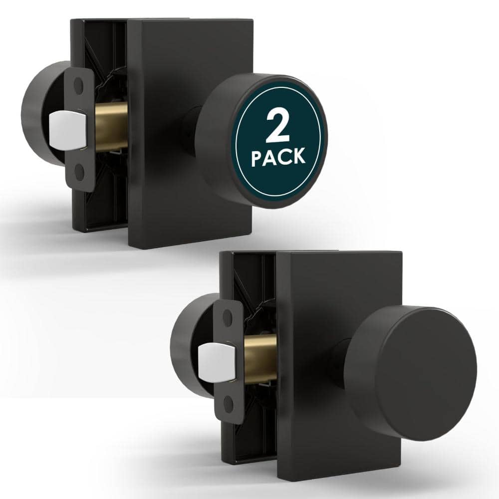 Laura Passage Door Handles - 2 Pack Reversible Interior Door Handles - Matte Black price history on PriceWatchPro