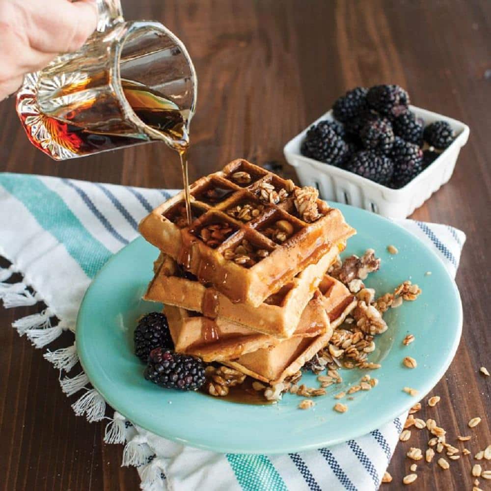Nordic Ware Cast Aluminum Non-Stick Belgian Waffle Maker