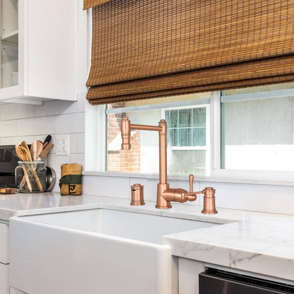 Copper Brass Kitchen Countertop Soap Dispenser